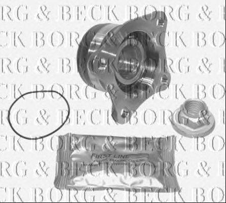 Комплект подшипника ступицы колеса BORG & BECK BWK680
