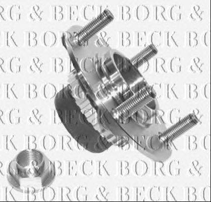 Комплект подшипника ступицы колеса BORG & BECK BWK758