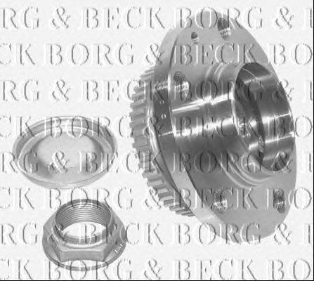 Комплект подшипника ступицы колеса BORG & BECK BWK791