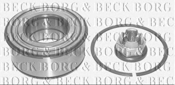 Комплект подшипника ступицы колеса BORG & BECK BWK792