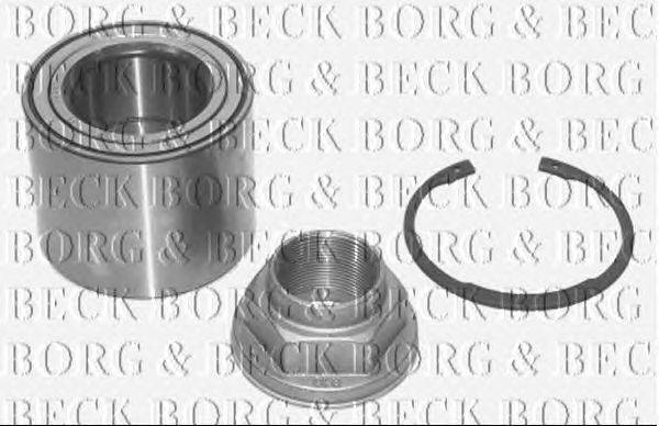 Комплект подшипника ступицы колеса BORG & BECK BWK969