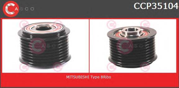 Ременный шкив, генератор CASCO CCP35104