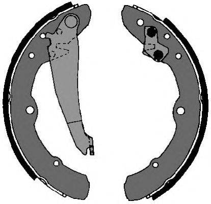 Комплект тормозных колодок VEMA 84015