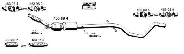 Система выпуска ОГ ERNST 090190