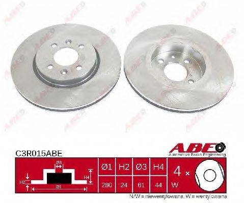 Тормозной диск ABE C3R015ABE