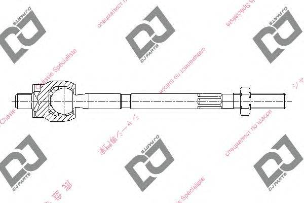 Осевой шарнир, рулевая тяга DJ PARTS DR1321