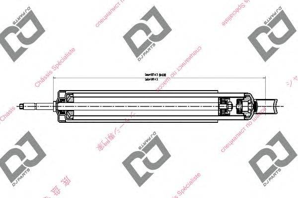 Амортизатор DJ PARTS DS1596HT