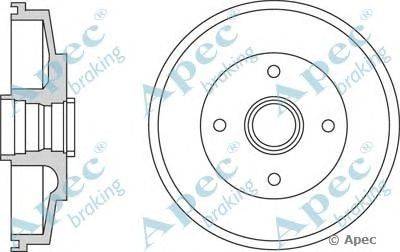 Тормозной барабан APEC braking DRM9949