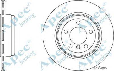 Тормозной диск APEC braking DSK2383