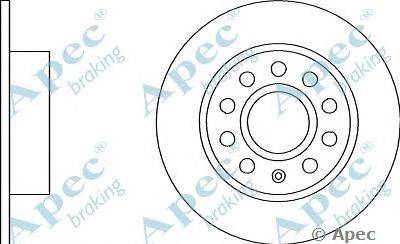 Тормозной диск APEC braking DSK2930