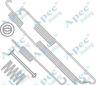 Комплектующие, тормозная колодка APEC braking KIT795