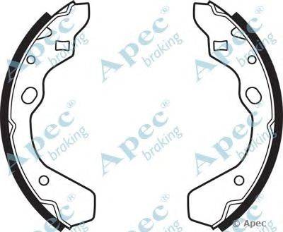 Тормозные колодки APEC braking SHU470
