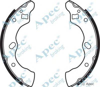 Тормозные колодки APEC braking SHU513