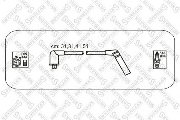 Комплект проводов зажигания STELLOX 10-38403-SX