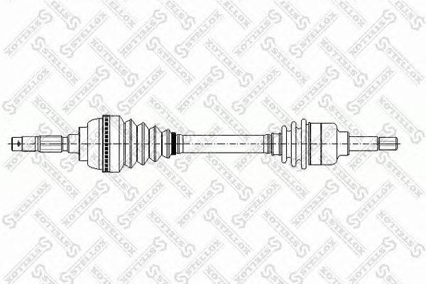 Приводной вал STELLOX 158 1008-SX