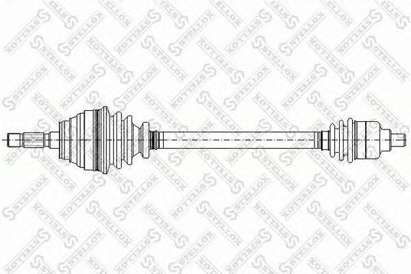 Приводной вал STELLOX 158 1015-SX