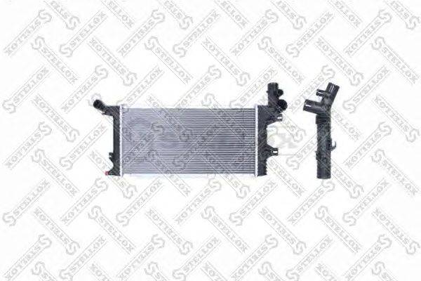 Радиатор, охлаждение двигателя STELLOX 81-03345-SX