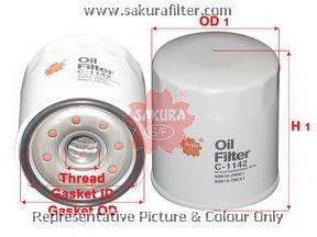 Масляный фильтр SAKURA  Automotive C-1142