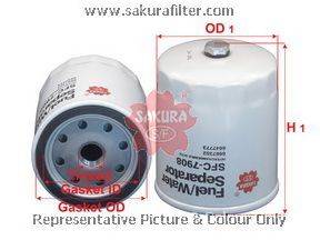 Топливно-водяной сепаратор SAKURA  Automotive SFC-7908