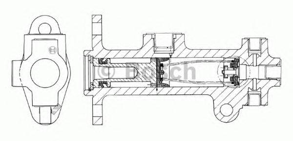 Главный тормозной цилиндр BOSCH F 026 003 015