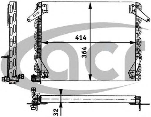 Конденсатор, кондиционер ACR 300596