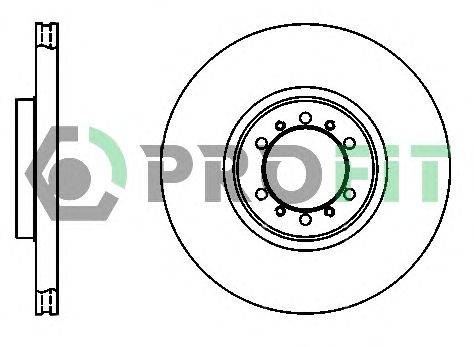 Тормозной диск PROFIT 50101212