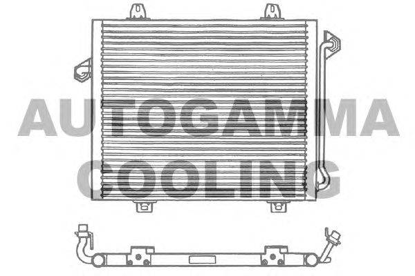 Конденсатор, кондиционер AUTOGAMMA 101788