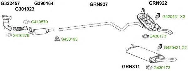 Система выпуска ОГ GT Exhaust 7717