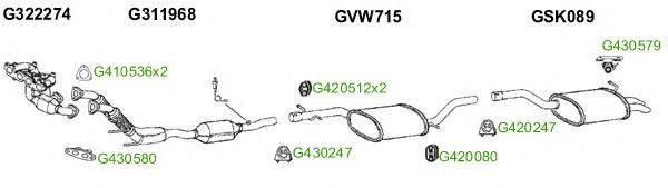 Система выпуска ОГ GT Exhaust 7938