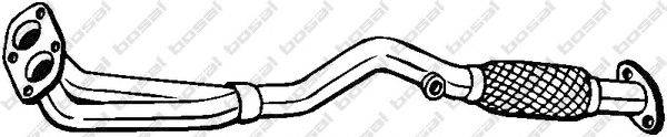 Труба выхлопного газа BOSAL 727231