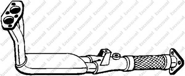 Труба выхлопного газа BOSAL 835-277