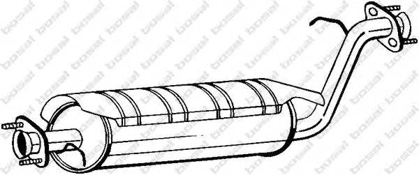 Средний глушитель выхлопных газов BOSAL 211381
