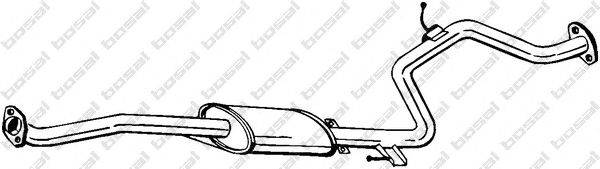 Средний глушитель выхлопных газов BOSAL 283-883