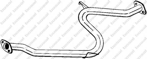 Труба выхлопного газа BOSAL 884-455