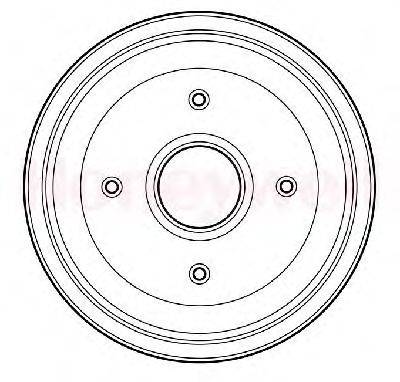 Тормозной барабан BENDIX 329703