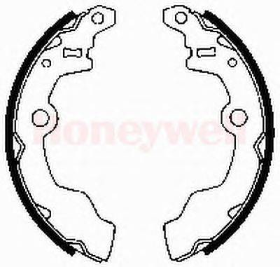 Комплект тормозных колодок BENDIX 361410B