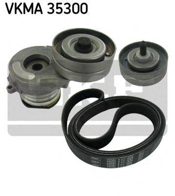 Поликлиновой ременный комплект SKF VKMA 35300