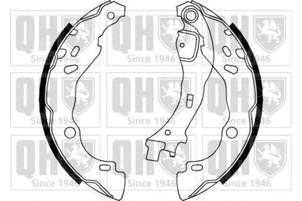 Комплект тормозных колодок QUINTON HAZELL BS1156