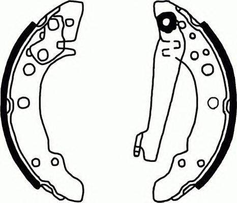 Комплект тормозных колодок FERODO FSB622