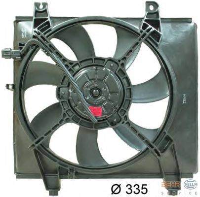 Вентилятор, охлаждение двигателя HELLA 8EW351034481