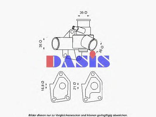 Термостат, охлаждающая жидкость AKS DASIS 390582