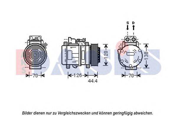 Компрессор, кондиционер AKS DASIS MSK558