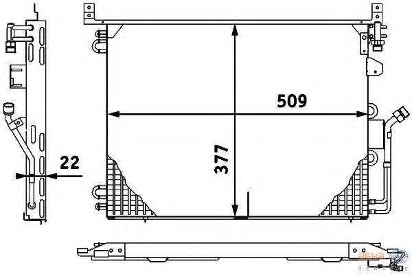 Конденсатор, кондиционер NRF 35350