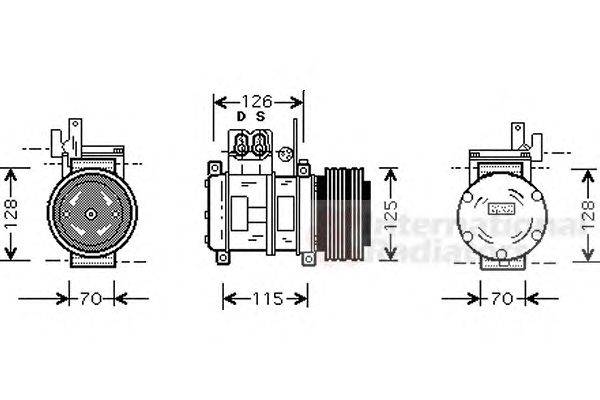 Компрессор, кондиционер SCHLIECKMANN 6006K073