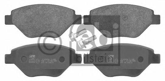 Комплект тормозных колодок, дисковый тормоз VALEO 301557