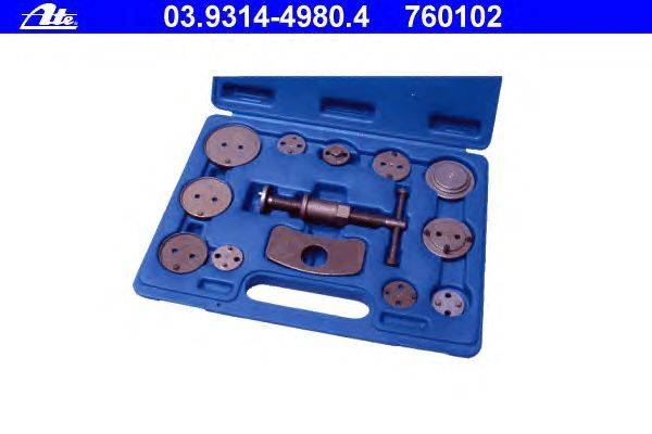 Компл. вращ./возвратн. инструм., поршень корпуса скобы торм. ATE 760102