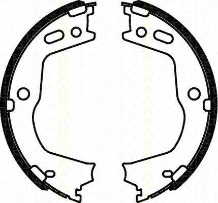 Комплект тормозных колодок, стояночная тормозная система TRISCAN 8100 43028