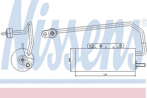 Осушитель, кондиционер NISSENS 95409