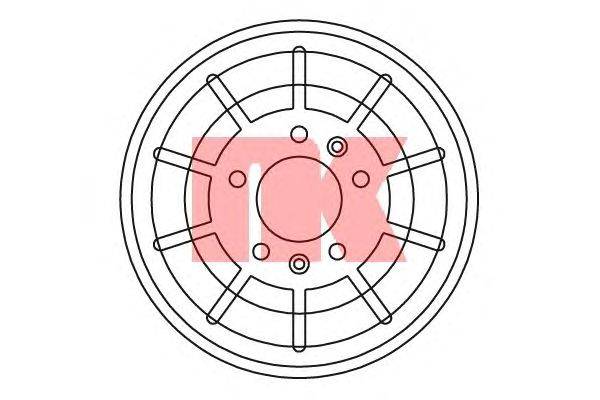 Тормозной барабан NK 251912