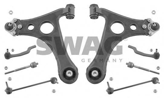 Ремкомплект, поперечный рычаг подвески SWAG 10 93 3108
